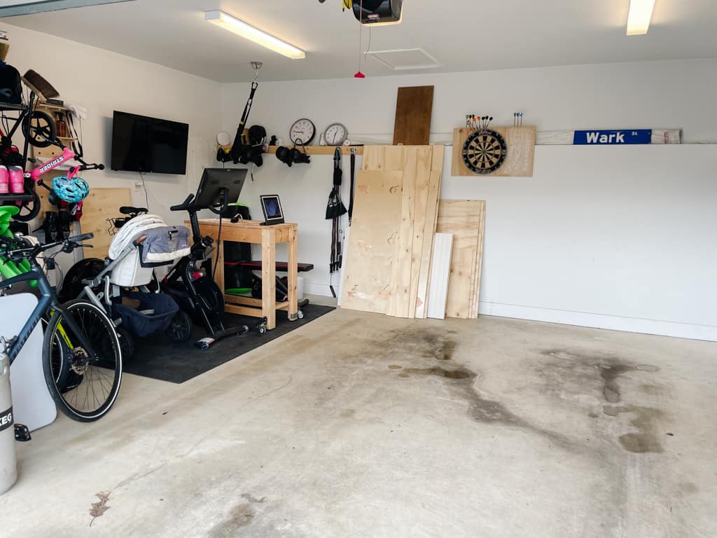 one room challenge - spring 2022 week one announcement - a messy garage!