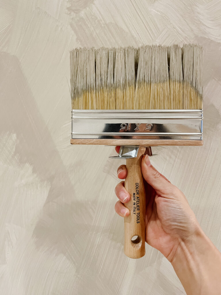 Lime wash brush