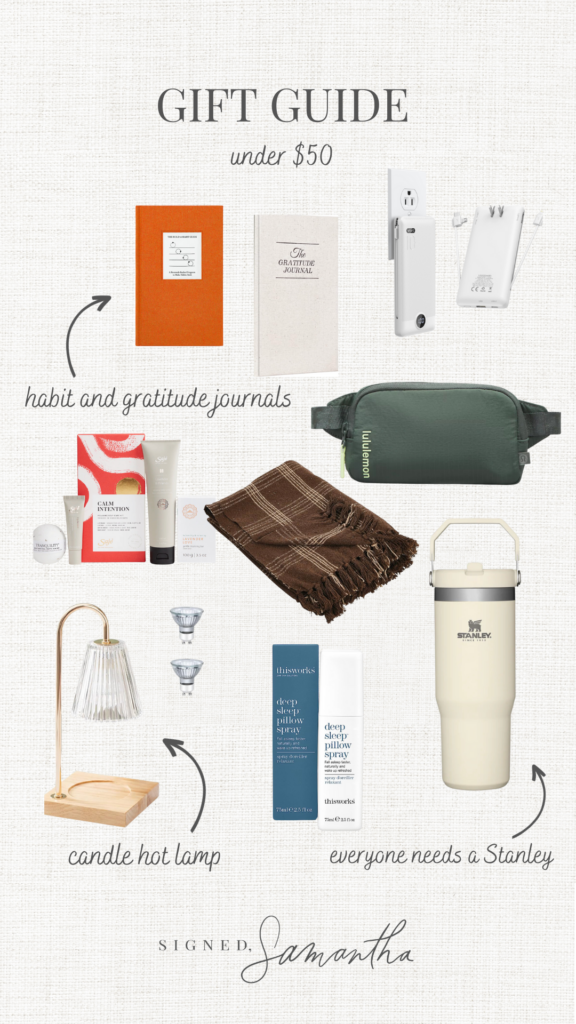 Round up gift guide for under $50