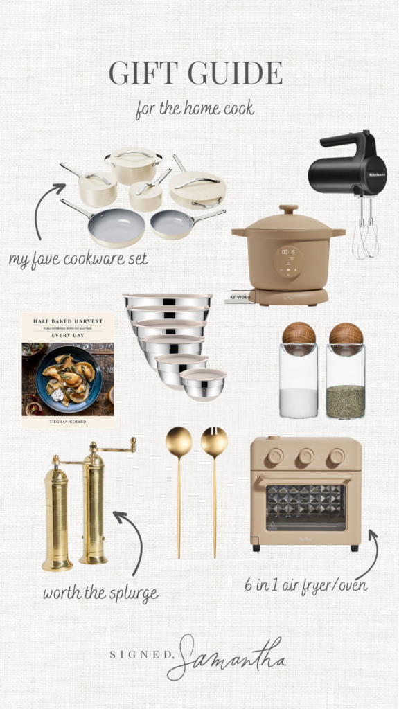 Round up gift guide for the foodies